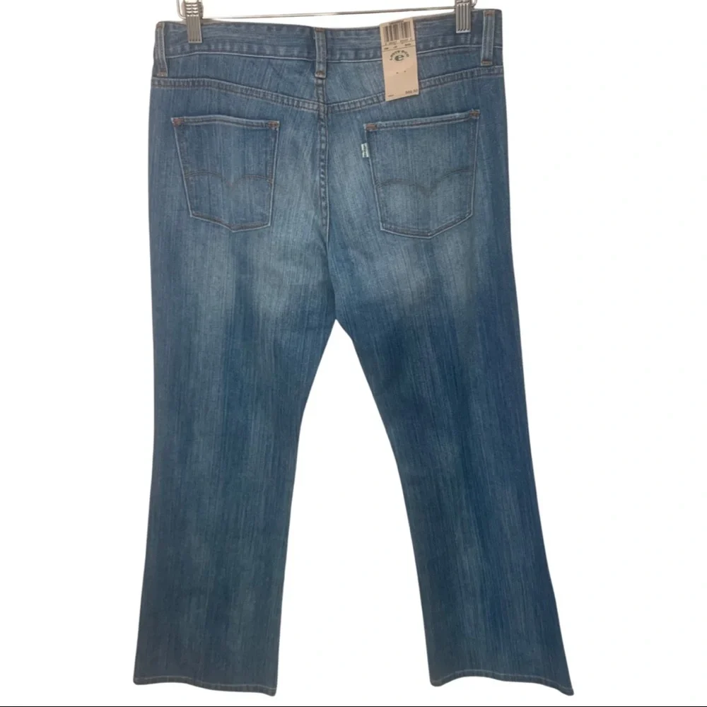 NWT LEVI’S Eco 553 Mid-Rise Boot Cut Jeans Size 10/30 - Picture 5 of 12